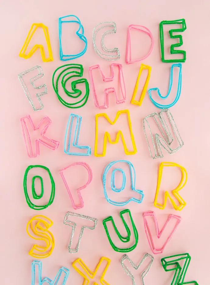 26个字母可爱创意图片设计（26个字母创意DIY）